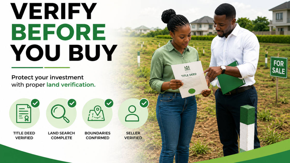 Verify Land Before Buying