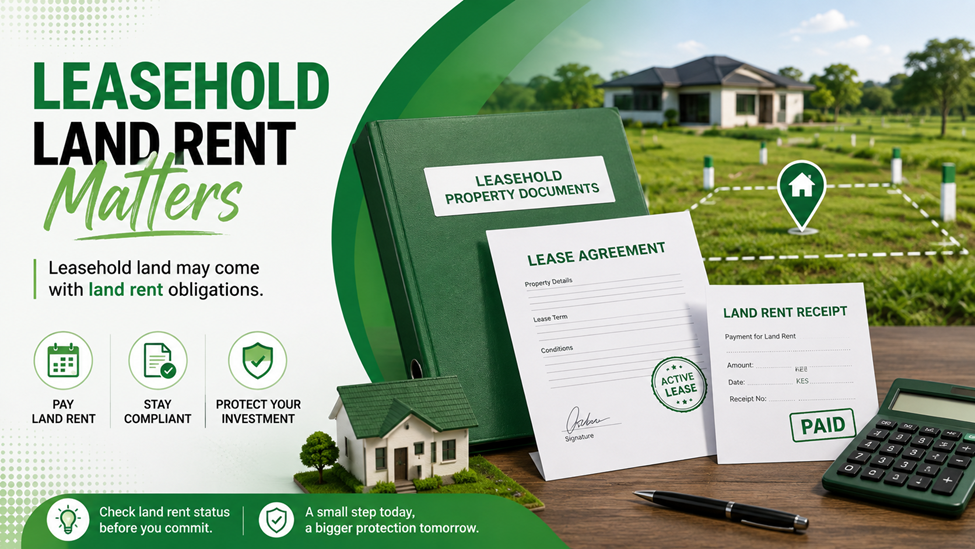 Leasehold Properties May Involve Land Rent